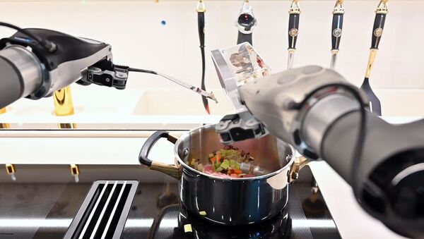 Создан робот, который готовит еду по 5 тыс рецептов и моет посуду — видео - Sputnik Кыргызстан