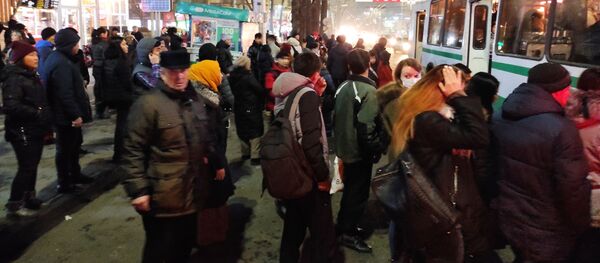 Ситуация в Бишкеке после забастовки маршрутников - Sputnik Кыргызстан