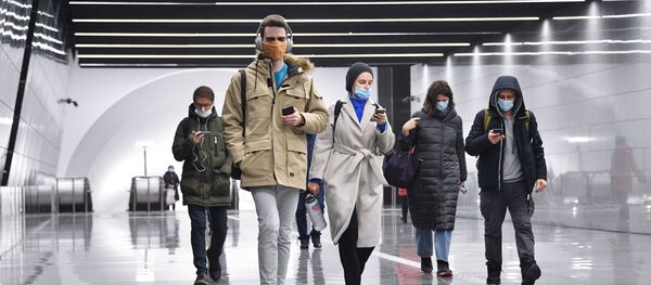 Открытие перехода между станциями метро Динамо и Петровский парк  - Sputnik Кыргызстан