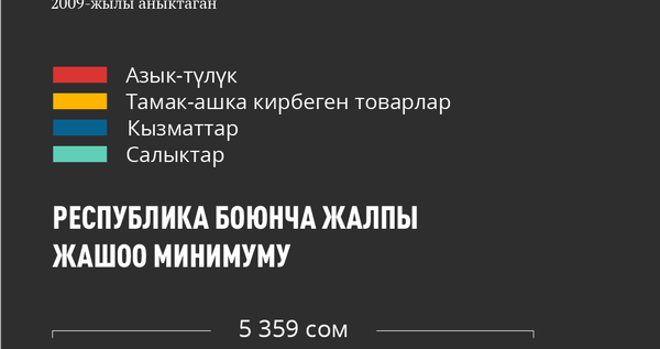 Кыргызстанда 2020-жылдагы жашоо минимуму - Sputnik Кыргызстан