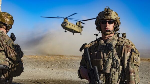 Американские военные на юго-востоке Афганистана. Архивное фото - Sputnik Кыргызстан