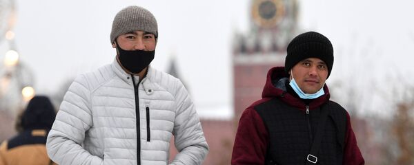 Масочный режим в Москве - Sputnik Кыргызстан