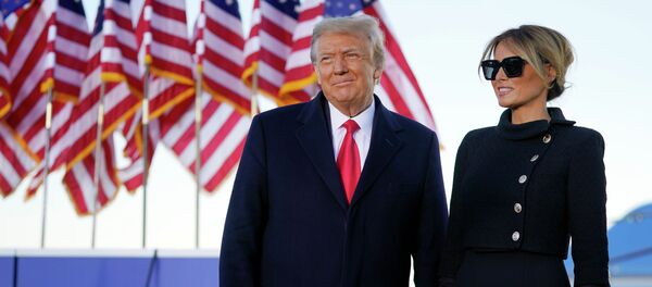 Президент Дональд Трамп и первая леди Мелания Трамп - Sputnik Кыргызстан