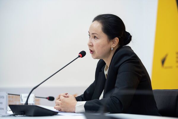 Председатель правления ГИК Элмира Абжапарова - Sputnik Кыргызстан