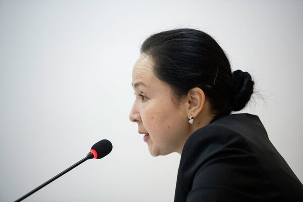 Председатель правления ГИК Элмира Абжапарова  - Sputnik Кыргызстан