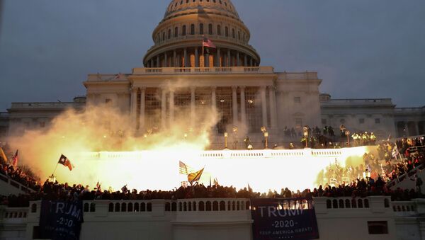 Акция протеста сторонников Трампа в Вашингтоне - Sputnik Кыргызстан