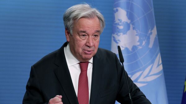 Генеральный секретарь ООН Антониу Гутерриш. Архивное фото - Sputnik Кыргызстан