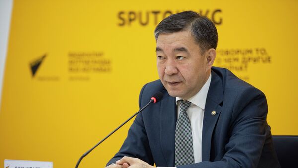 Глава ГКПЭН Жыргалбек Сагынбаев - Sputnik Кыргызстан