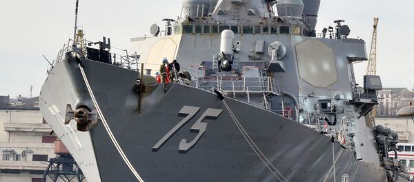 Ракетный эсминец США Дональд Кук. Архивное фото - Sputnik Кыргызстан