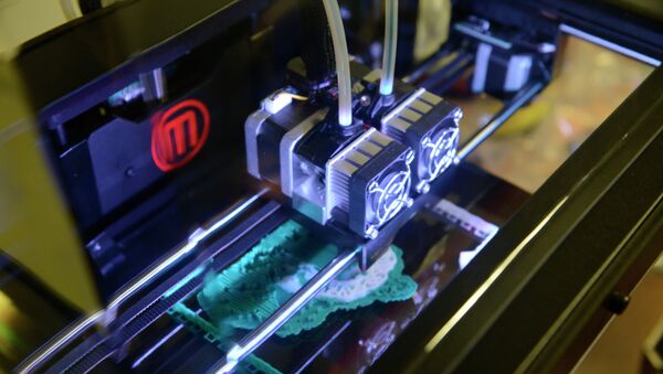 Печать на 3D-принтере. Архивное фото - Sputnik Кыргызстан