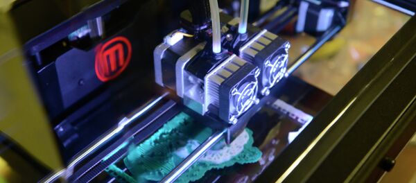 Печать на 3D-принтере. Архивное фото Печать на 3D-принтере. Архивное фото - Sputnik Кыргызстан