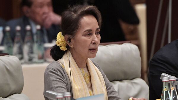 Государственный советник Мьянмы Аунг Сан Су Чжи. Архивное фото - Sputnik Кыргызстан
