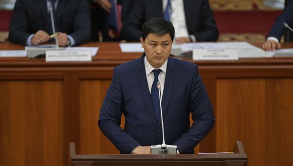 Премьер-министрликке талапкер Улукбек Марипов - Sputnik Кыргызстан