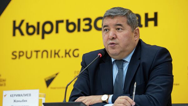 Заместитель министра сельского хозяйства, пищевой промышленности и мелиорации Жаныбек Керималиев - Sputnik Кыргызстан