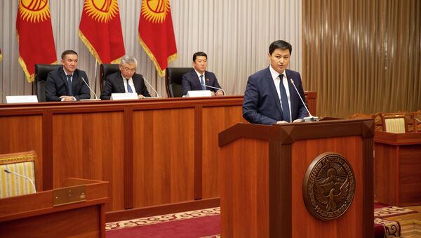 Премьер-министликке талапкер Улукбек Марипов - Sputnik Кыргызстан