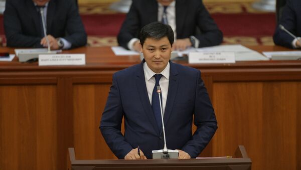 Премьер-министрликке талапкер Улукбек Марипов - Sputnik Кыргызстан