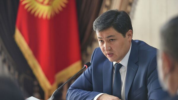 Премьер-министр Улукбек Марипов - Sputnik Кыргызстан