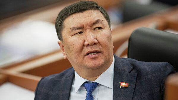 Депутат Бактыбек Райымкулов. Архивное фото - Sputnik Кыргызстан