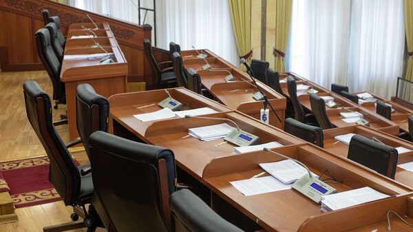 Жогорку Кеңештин жыйындар залы. Архив - Sputnik Кыргызстан
