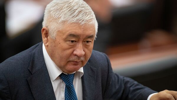Депутат Зарылбек Рысалиев. Архивное фото - Sputnik Кыргызстан