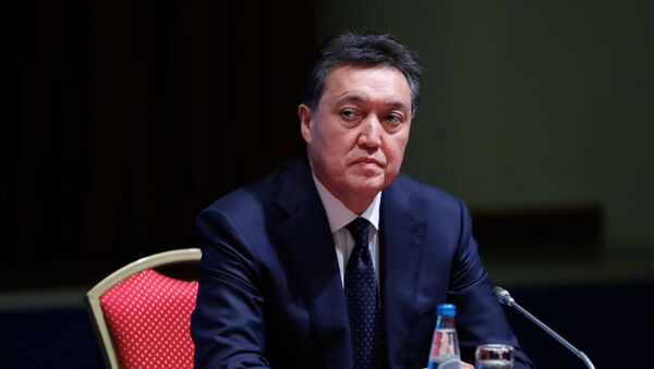 Премьер-министр Казахстана Аскар Мамин. Архивное фото - Sputnik Кыргызстан