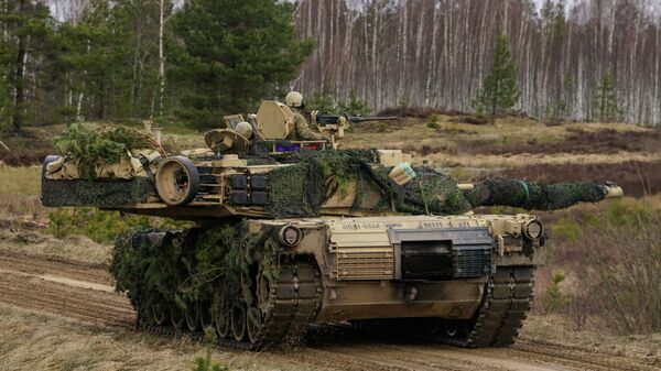 Танк M1 Abrams. Архивное фото - Sputnik Кыргызстан