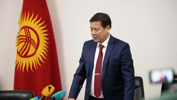 Назначенный и.о. мэра Бишкека Эрмек Нургазиев - Sputnik Кыргызстан