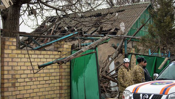 Взрыв в частном доме в Аламединском районе Бишкека - Sputnik Кыргызстан
