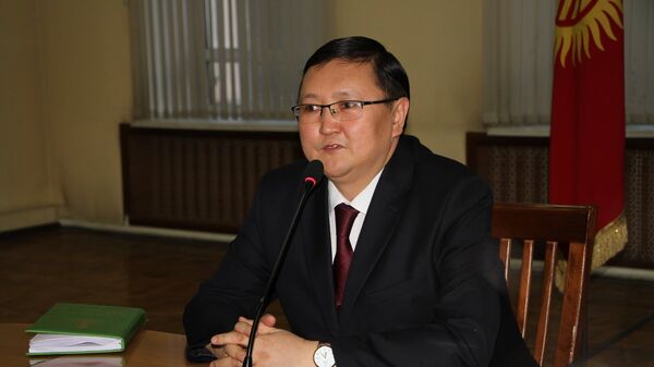 Министр культуры, информации, спорта и молодежной политики КР Кайрат Иманалиев  - Sputnik Кыргызстан