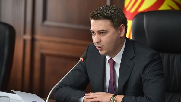 Биринчи вице-премьер-министр Артем Новиков - Sputnik Кыргызстан