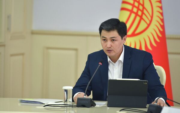 Марипов отметил, что строительный сектор — один из основных индикаторов экономического роста страны - Sputnik Кыргызстан