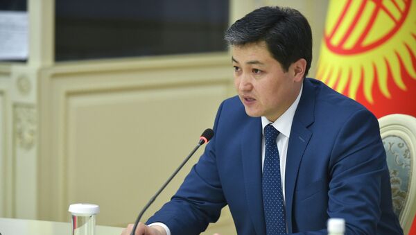 Өкмөт премьер-министр Улукбек Марипов. Архив - Sputnik Кыргызстан