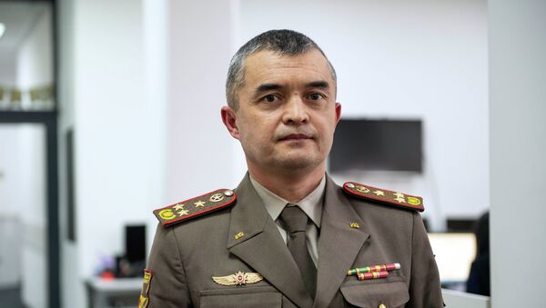 Военный комиссар Первомайского района столицы Алмаз Сулейманов - Sputnik Кыргызстан