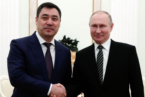 Жапаров находится с первым зарубежным визитом в России - Sputnik Кыргызстан
