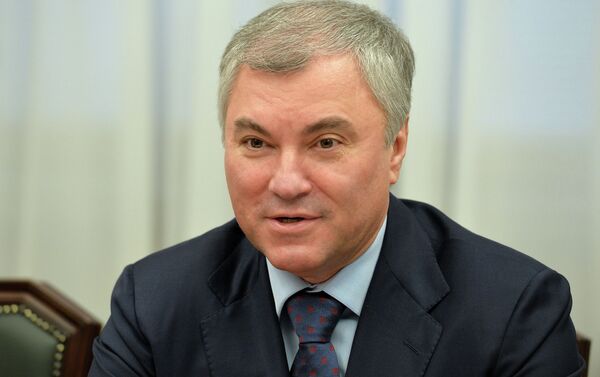 Володин уверен, что визит Жапарова в Россию позволит придать импульс отношениям стратегических партнеров - Sputnik Кыргызстан