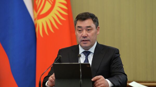 Президент Кыргызстана Садыр Жапаров. Архивное фото - Sputnik Кыргызстан