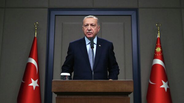Президента Турции Реджеп Тайип Эрдоган. Архивное фото - Sputnik Кыргызстан