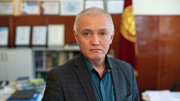 Директор Инновационного центра фитотехнологий НАН КР Кайыркул Шалпыков - Sputnik Кыргызстан