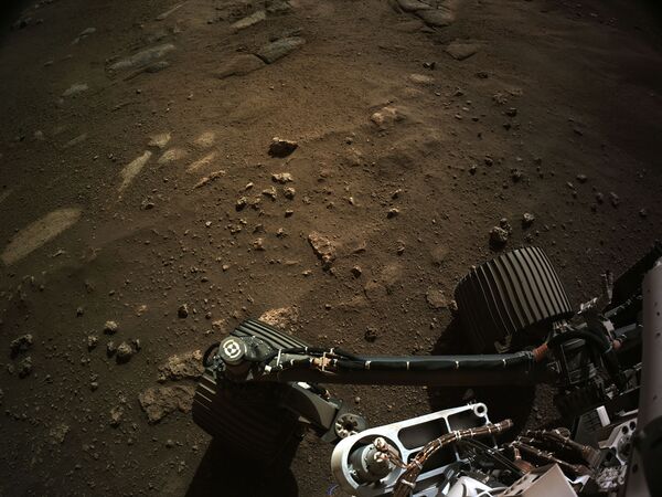 Марс планетасында тартылган сүрөт. Perseverance Mars Rover аппаратынын навигациялык камерасы - Sputnik Кыргызстан