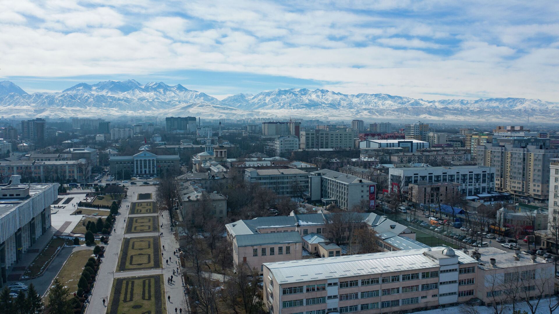 Город Бишкек. Архивное фото - Sputnik Кыргызстан, 1920, 19.02.2023