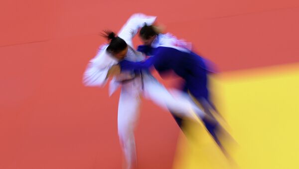 Соревнования по дзюдо среди женщин. Архивное фото - Sputnik Кыргызстан