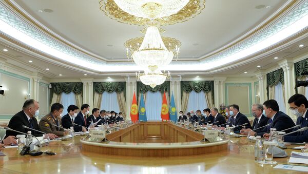 Государственный визит президента Кыргызстана Садыра Жапарова в Казахстан - Sputnik Кыргызстан