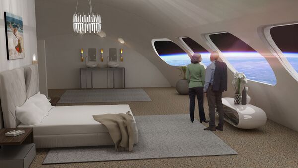 Номер Luxury Villa в космическом отеле Voyager Station  - Sputnik Кыргызстан