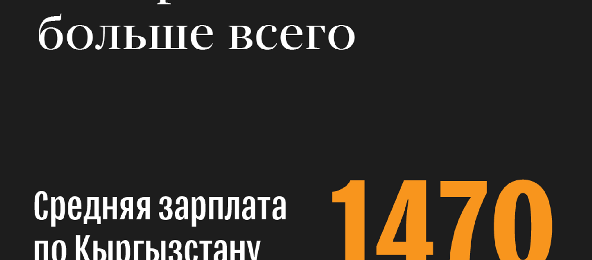 Жители какой области КР зарабатывают больше всего - Sputnik Кыргызстан, 1920, 02.03.2021