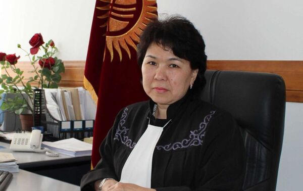 Жогорку соттун судьясы Анархан Базаралиева - Sputnik Кыргызстан