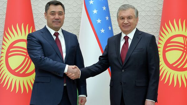 Президент Кыргызстана Садыр Жапаров и президент Узбекистана Шавкат Мирзиёев. Архивное фото - Sputnik Кыргызстан