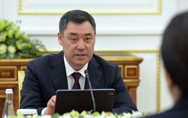 Жапаров сказал Нарбаевой, что кыргызская сторона ожидает ее официального визита, который планировался еще в 2019 году, но был перенесен по объективным причинам - Sputnik Кыргызстан
