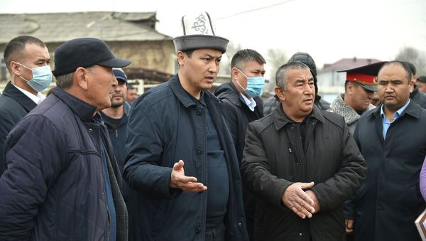 Рабочая поездка премьер-министра Улукбека Марипова в Ошскую область - Sputnik Кыргызстан