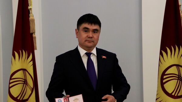 Новый депутат ЖК Айбек Осмонов - Sputnik Кыргызстан