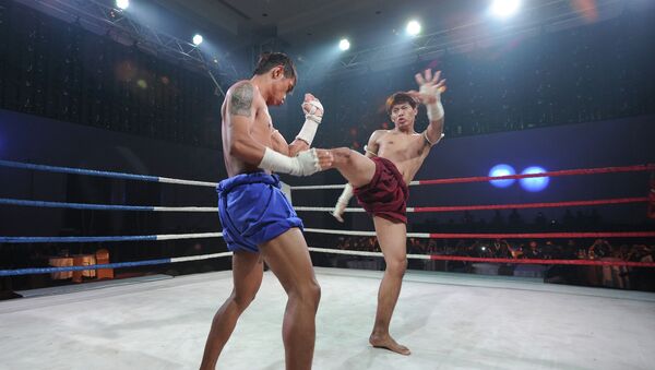 Поединок по тайскому боксу - Sputnik Кыргызстан
